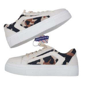 Aeropostale Camo Platform Lace Up Snakers